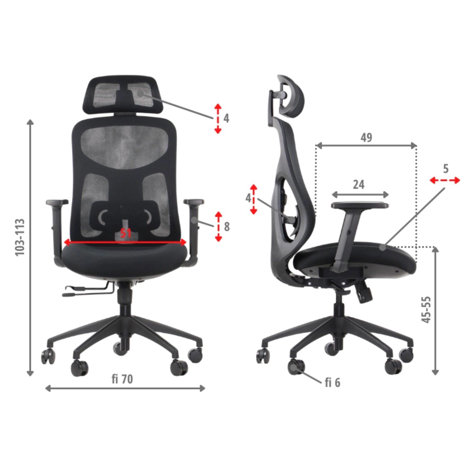Ergonomic Office Chair Arden