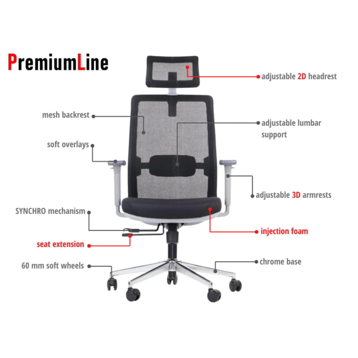 Ergonomic Office Chair CUTLER GF