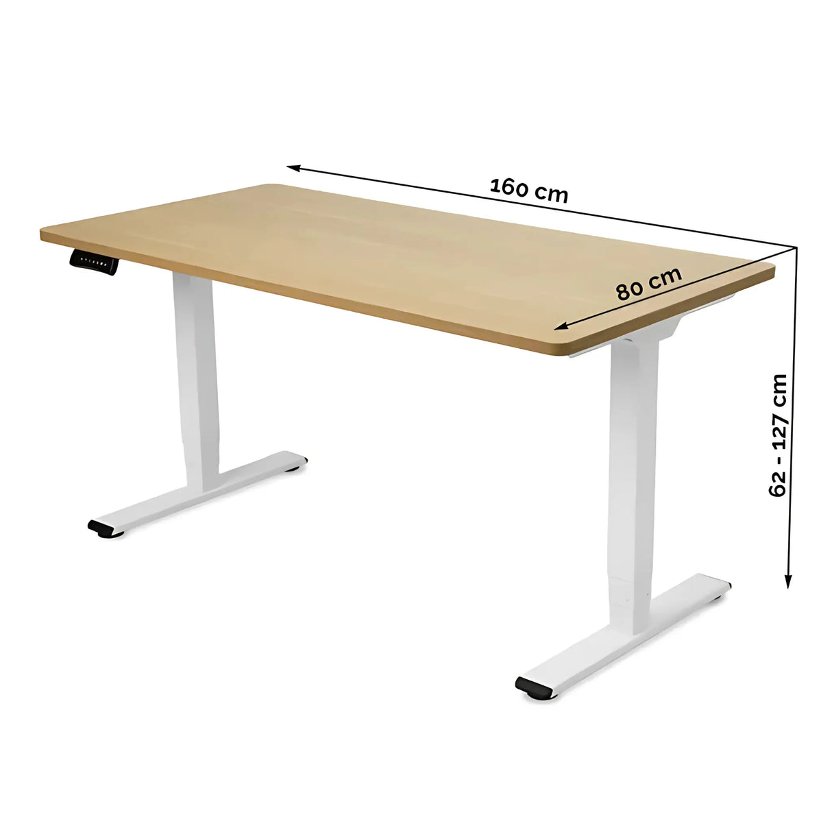 Dvižna pisalna miza SUPRA