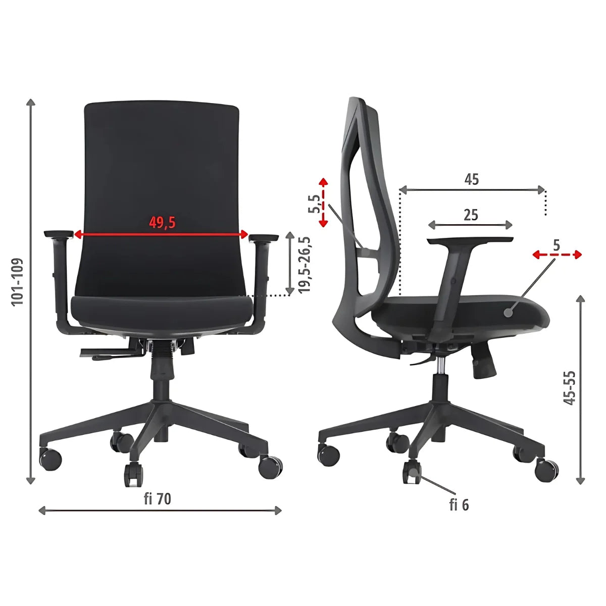 Ergonomic Office Chair TONO