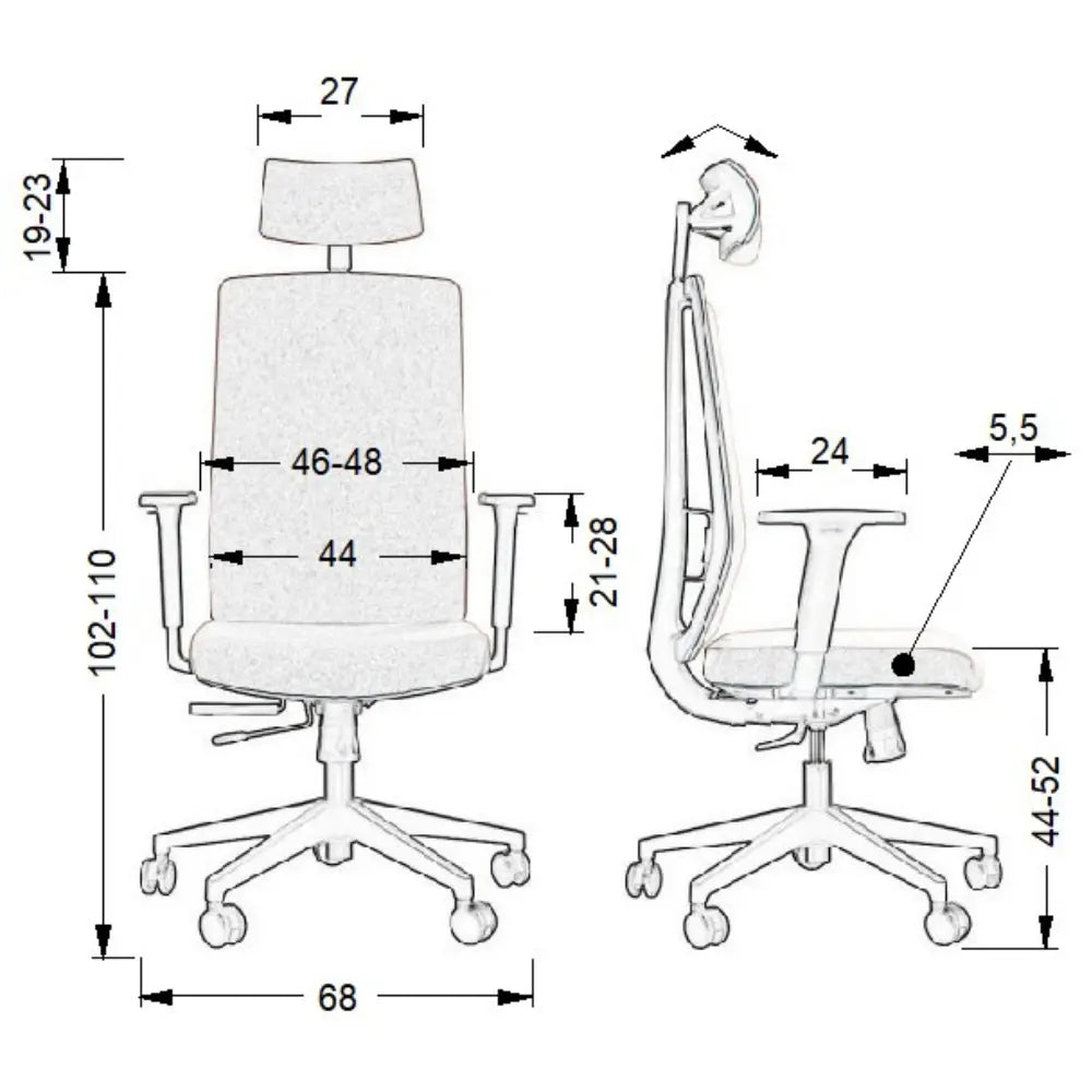 Ergonomic Office Chair ZN-805-C