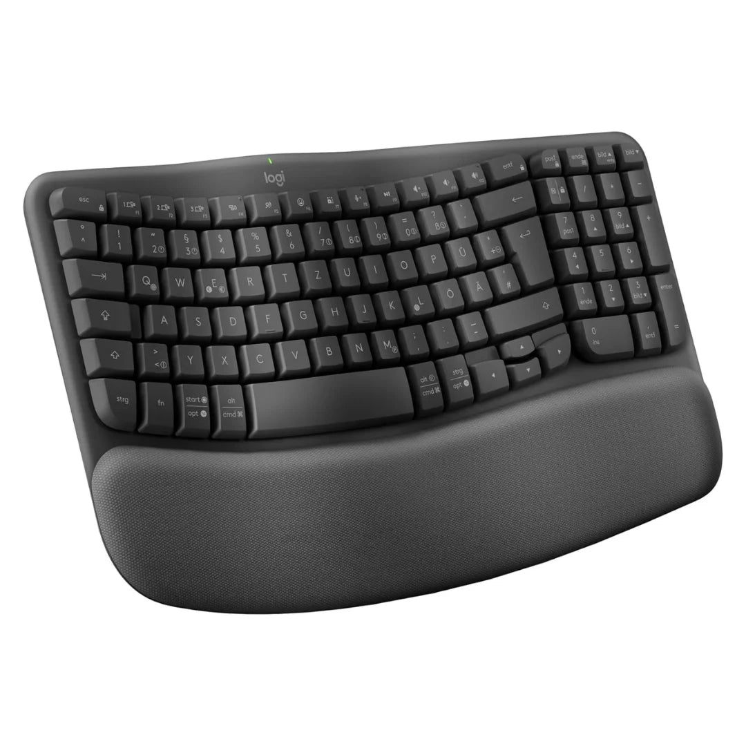 Brezžična ergonomska tipkovnica Logitech Wave Keys