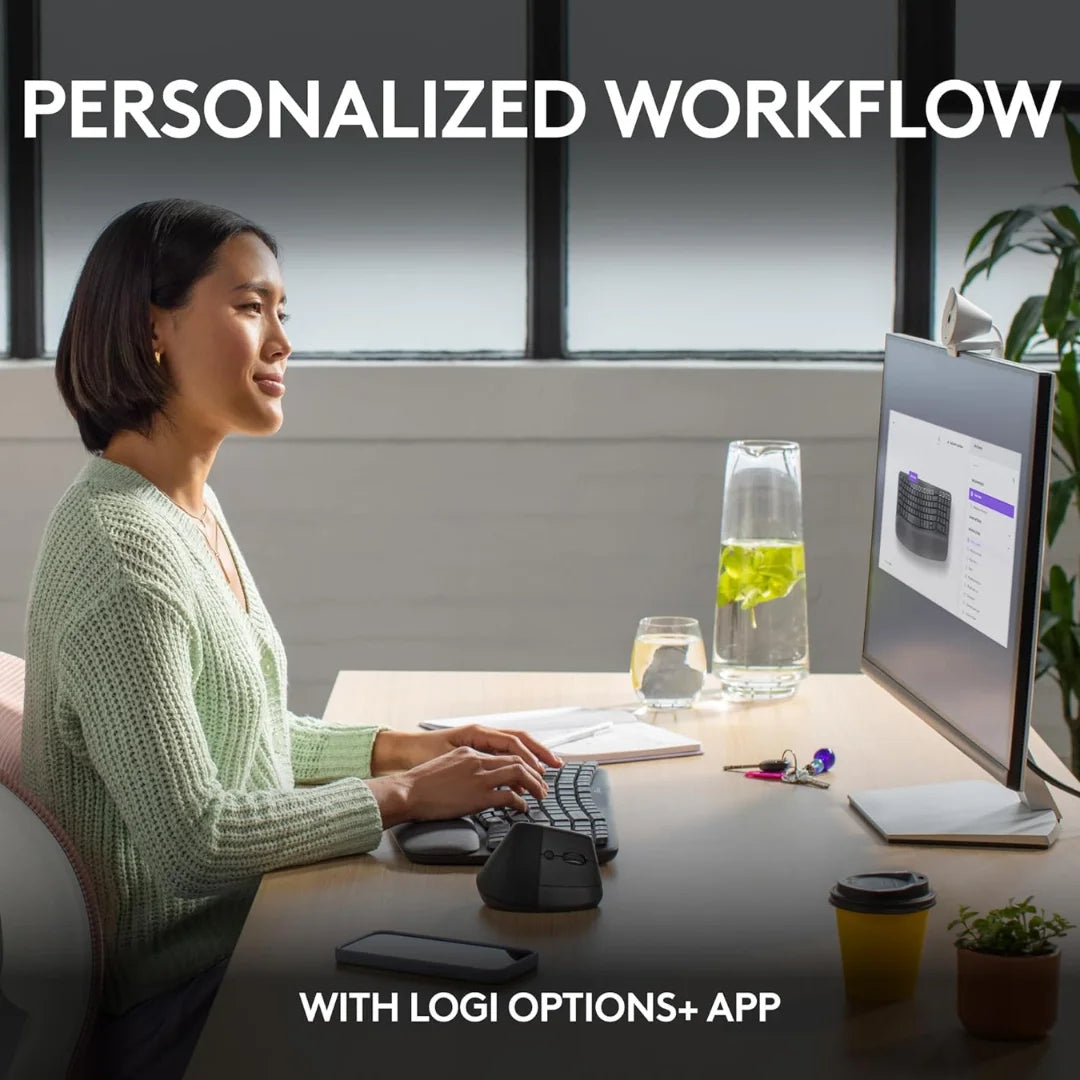 Brezžična ergonomska tipkovnica Logitech Wave Keys