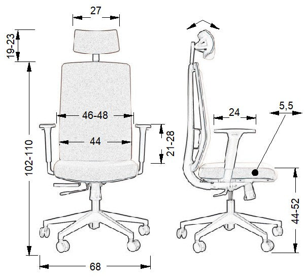 Ergonomic Office Chair ZN-807