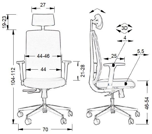 Ergonomic Office Chair ZN-807