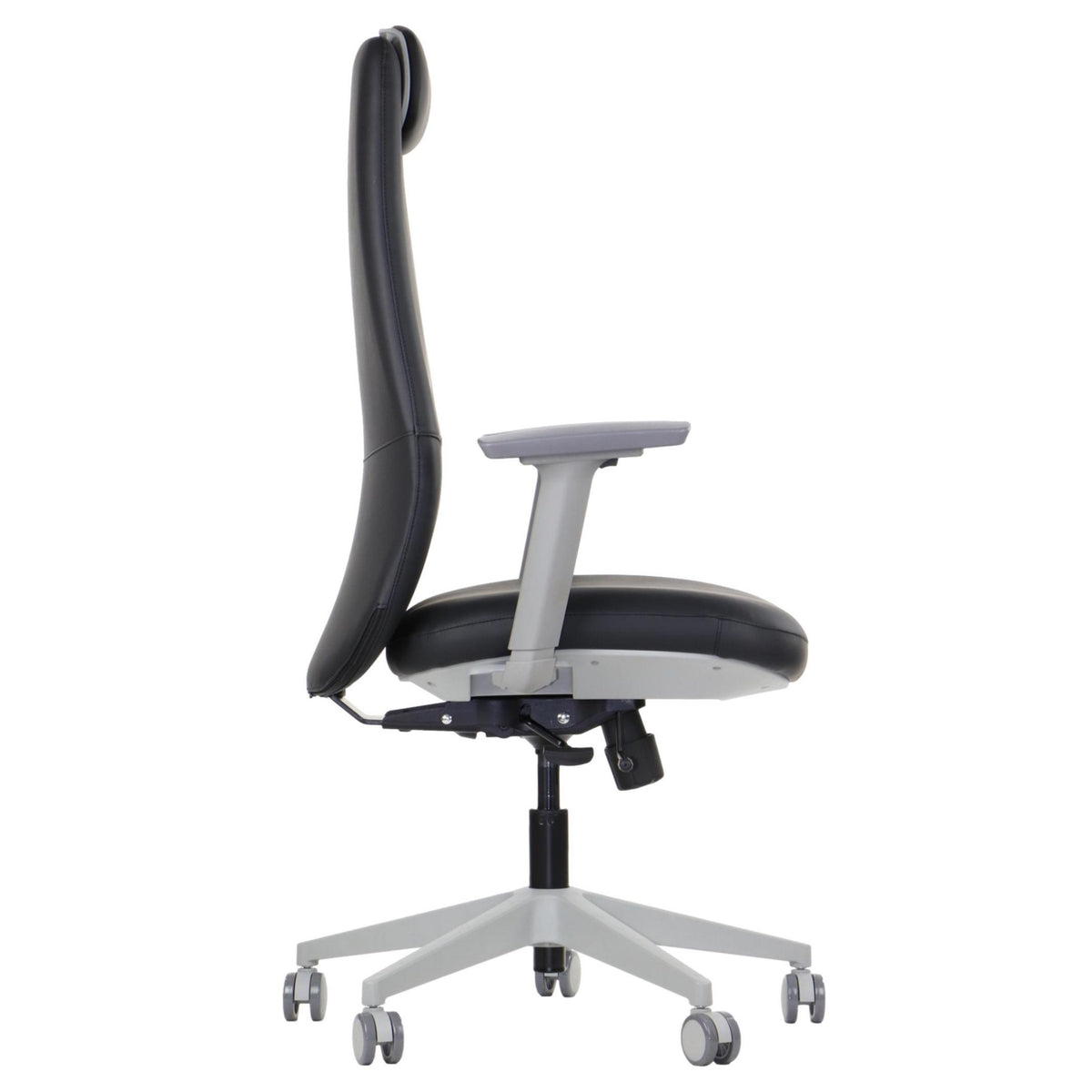 SELLA – Black / grey frame – Side view