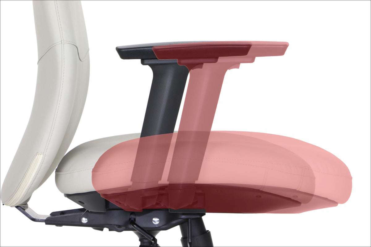 SELLA – Beige / black frame – Seat depth adjustment