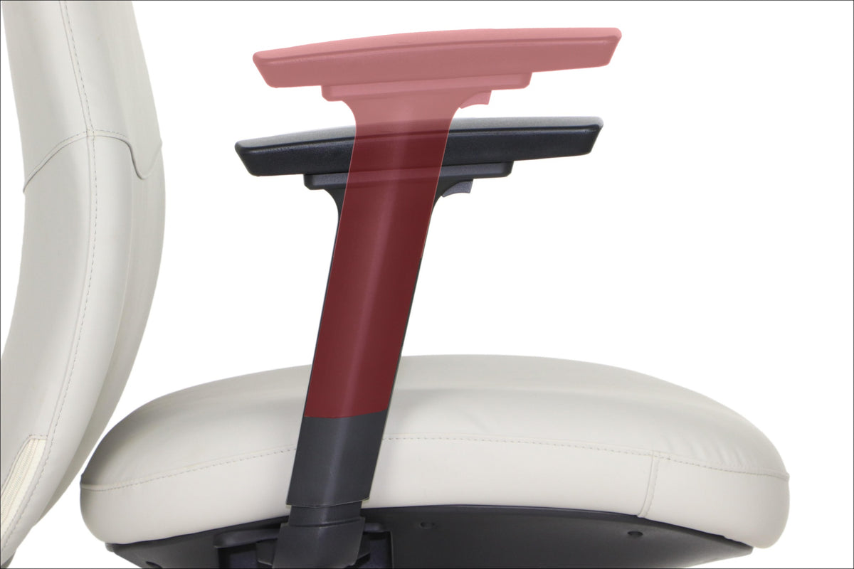 SELLA – Beige / black frame – Armrest pad rotation