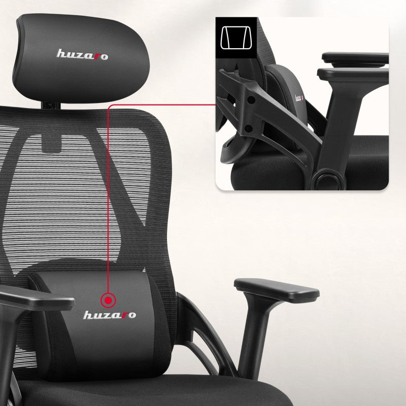 Huzaro Combat 2.7 Black gaming chair - image 2