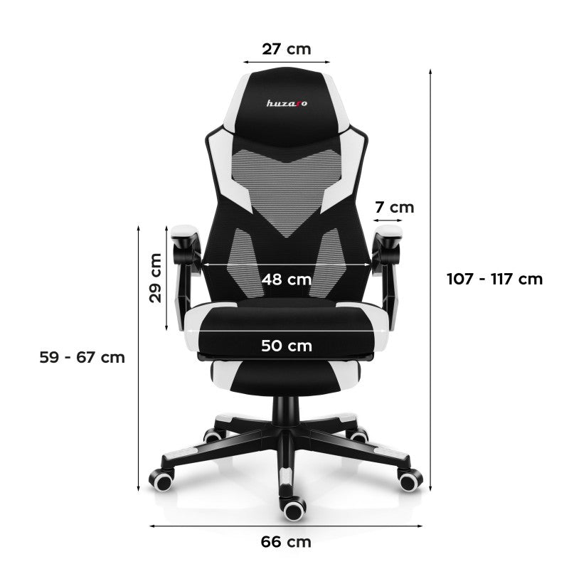 Huzaro Combat 3.1 White gaming chair - image 10