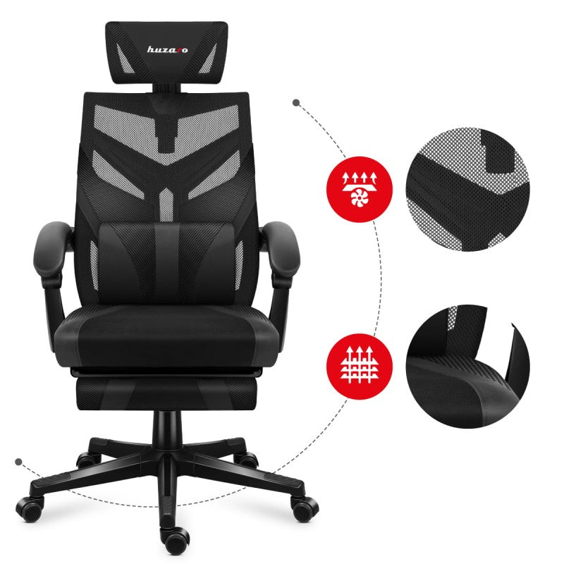 Huzaro Combat 5.0 gaming chair Black - image 14