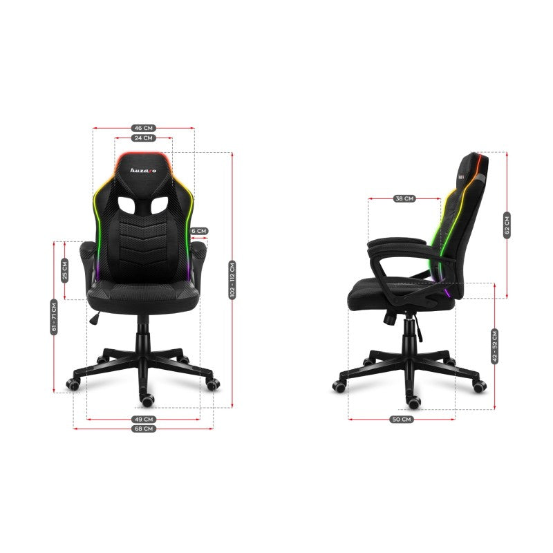 Huzaro Force 2.5 RGB Mesh gaming chair - image 19