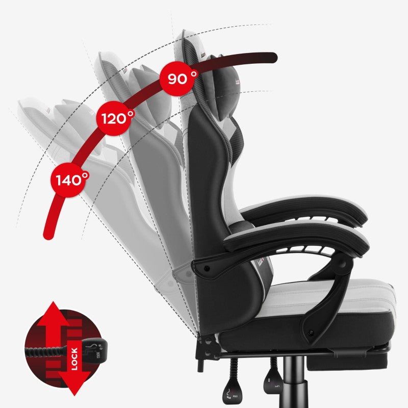Huzaro Force 3.7 Grey gaming chair - image 3