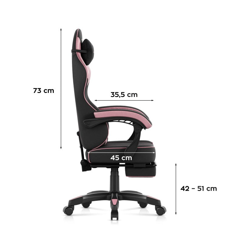 Huzaro Force 3.7 Pink gaming chair - image 12