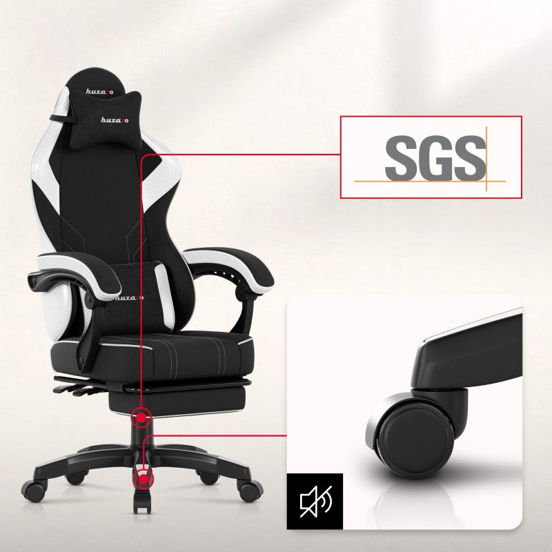Huzaro Force 3.7 White Carbon gaming chair - image 17
