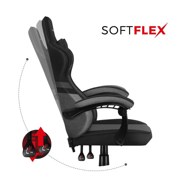 Huzaro Force 4.4 Grey Mesh gaming chair - image 13