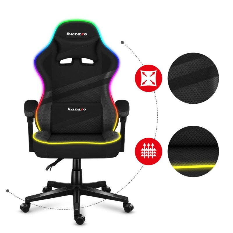 Huzaro Force 4.4 RGB Black gaming chair - image 13
