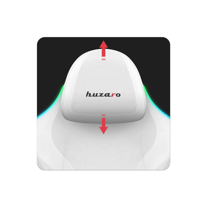Huzaro Force 4.6 RGB White Mesh Gaming Chair - image 10