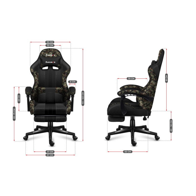 Huzaro Force 4.7 Camo Mesh Gaming Chair - image 19