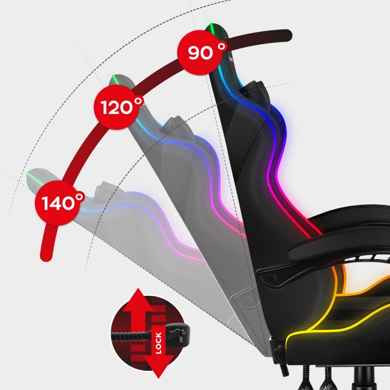 Huzaro Force 4.7 RGB Mesh gaming chair - image 3