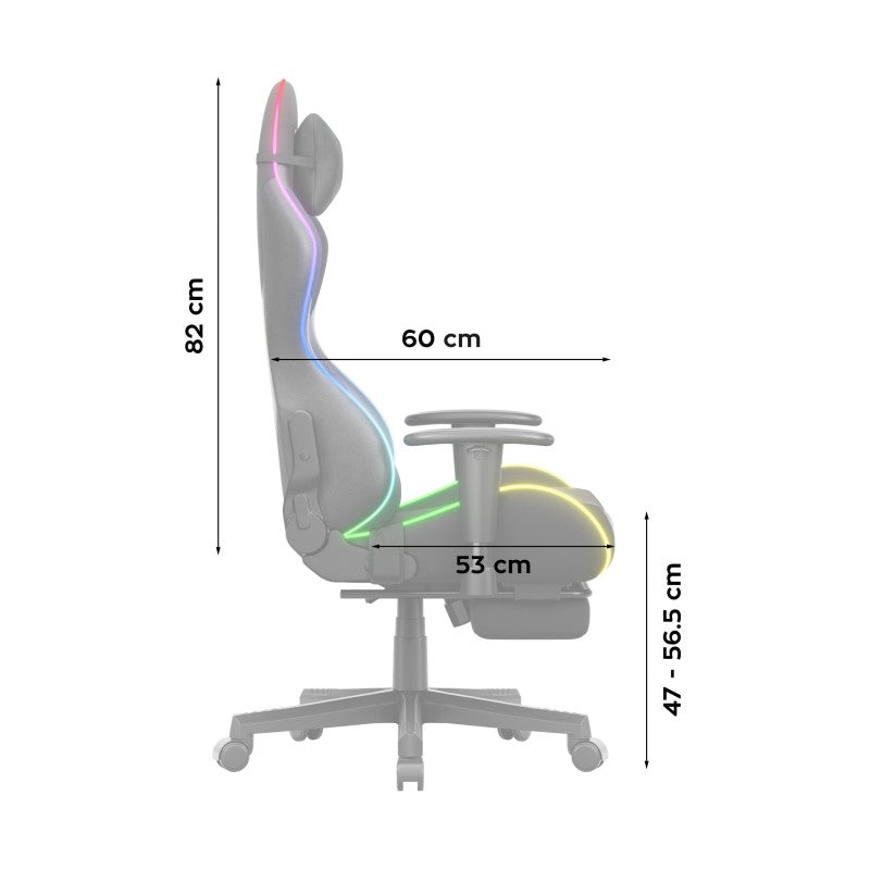 Huzaro Force 5.7 RGB Black gaming chair - image 17