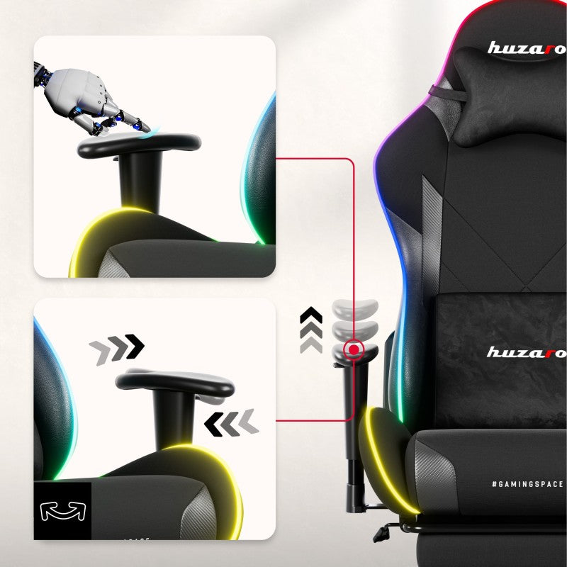 Huzaro Force 5.7 RGB Black gaming chair - image 18