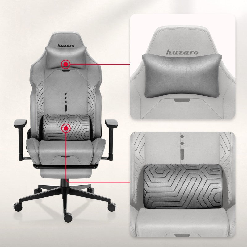 Huzaro Force 8.1 Grey gaming chair - image 2