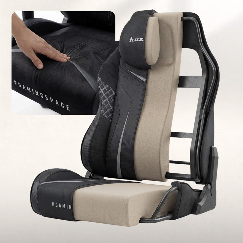 Huzaro Force 8.3 Carbon Black Suede Gaming Chair - image 18