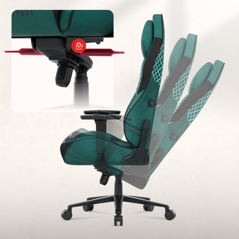 Huzaro Force 8.3 Green Suede Gaming Chair - image 14