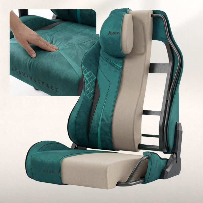 Huzaro Force 8.3 Green Suede Gaming Chair - image 18