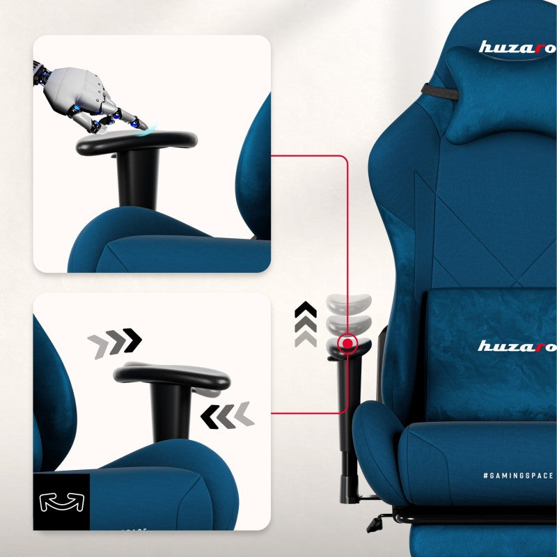 Huzaro Gaming chair Force 5.7 Blue - image 3