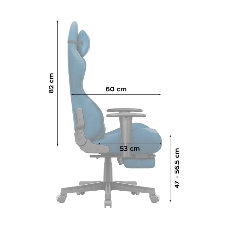 Huzaro Gaming chair Force 5.7 Blue - image 13