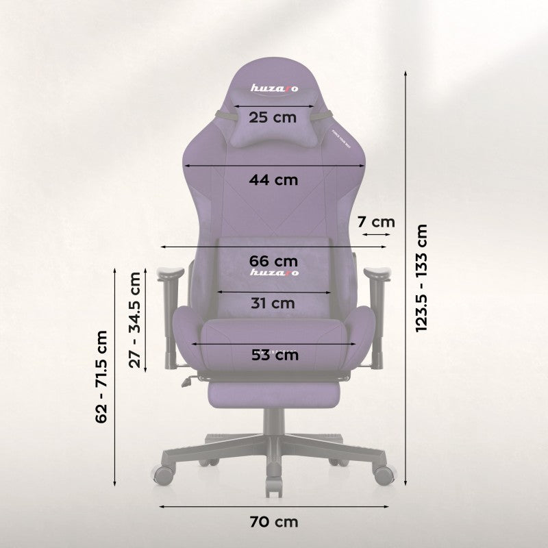 Huzaro Gaming chair Force 5.7 Purple - image 12