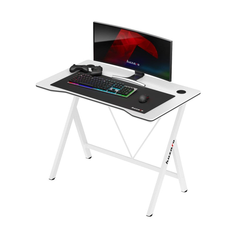 Huzaro Hero 1.4 White 100 cm gaming desk - image 11
