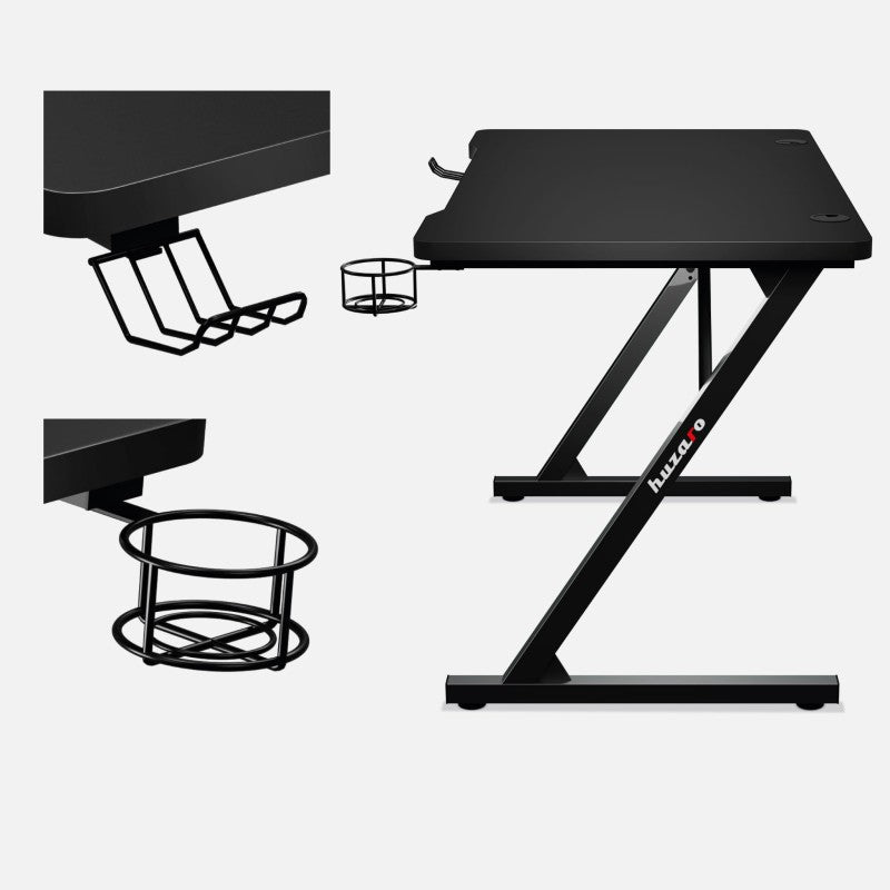 Huzaro Hero 1.8 Black 100 cm gaming desk - image 3