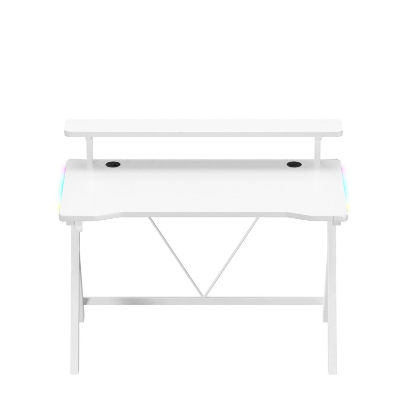 Huzaro Hero 1.9 RGB White 120 cm gaming desk - image 18