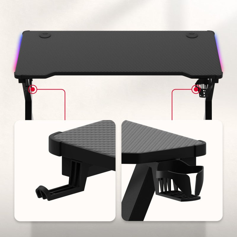 Huzaro Hero 2.3 RGB 120 cm gaming desk - image 13
