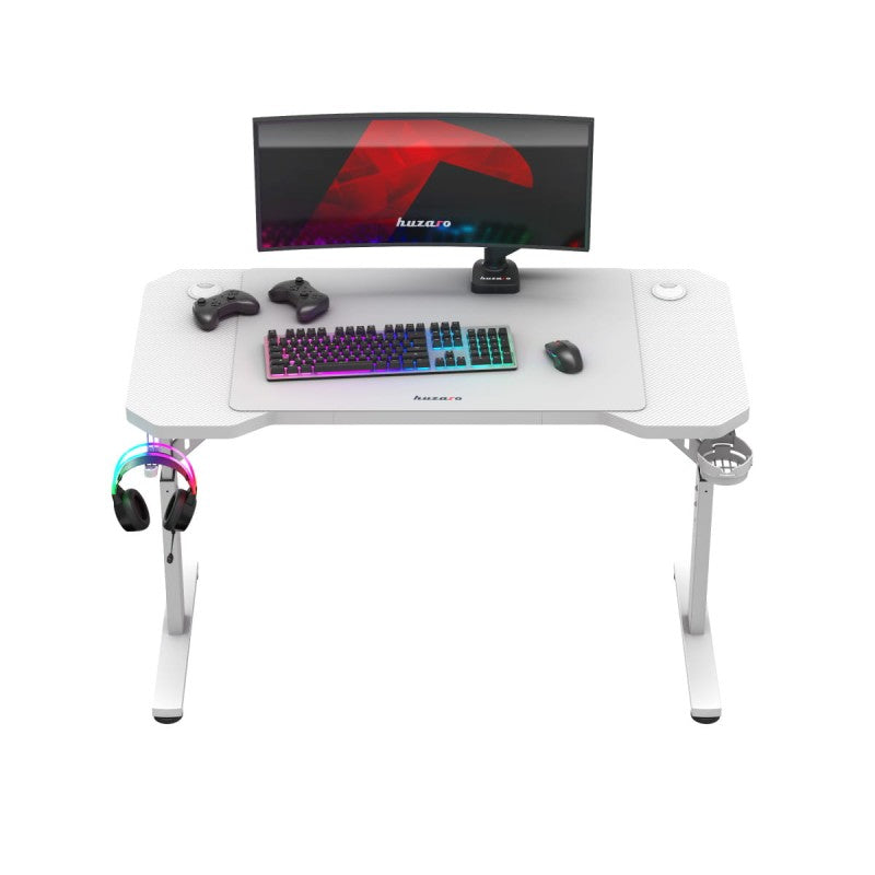 Huzaro Hero 2.6 White 120 cm gaming desk - image 11