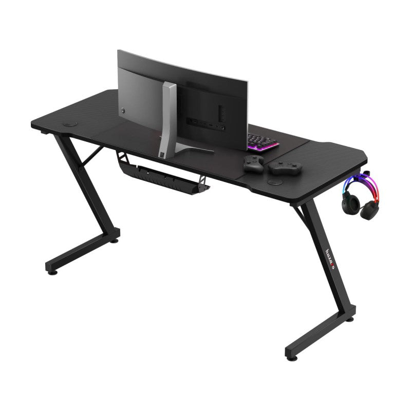 Huzaro Hero 3.3 Black 140 cm gaming desk - image 9