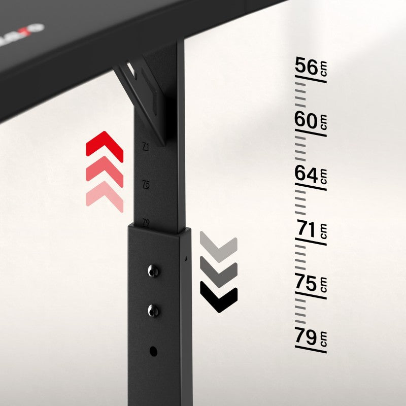 Huzaro Hero 4.6 Black 160 cm gaming desk - image 10