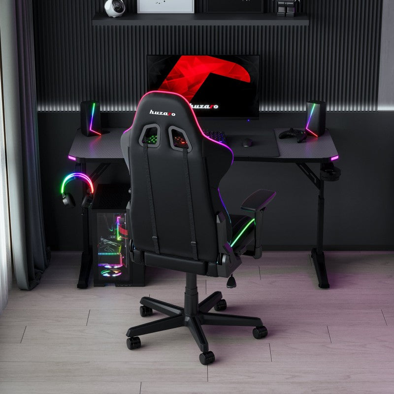 Huzaro Hero 3.6 RGB Black gaming desk - image 23
