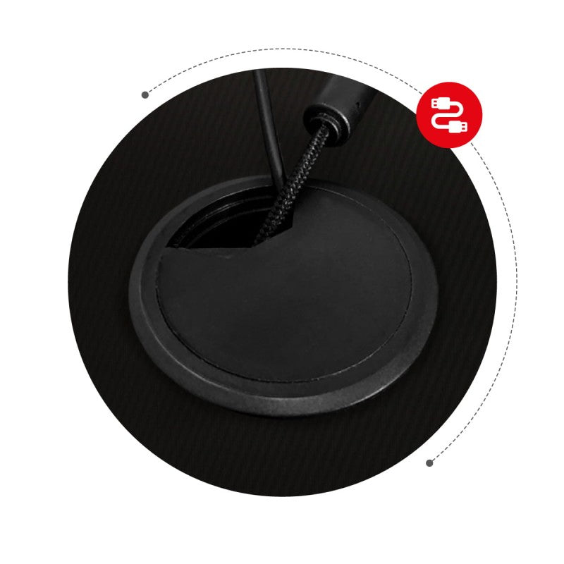 Huzaro Hero 4.7 Black 160 cm gaming desk - image 4