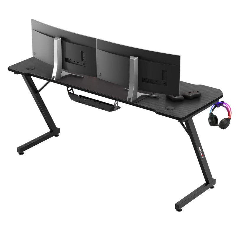Huzaro Hero 4.8 Black 160 cm gaming desk - image 11