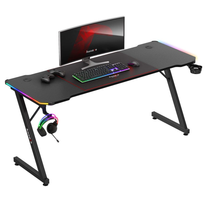 Huzaro Hero 4.8 RGB 160 cm gaming desk - image 15