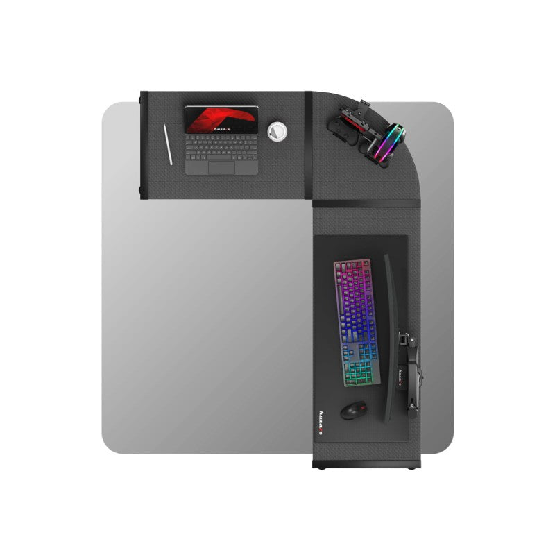 Huzaro Hero 6.0 Black 147 cm corner gaming desk - image 18