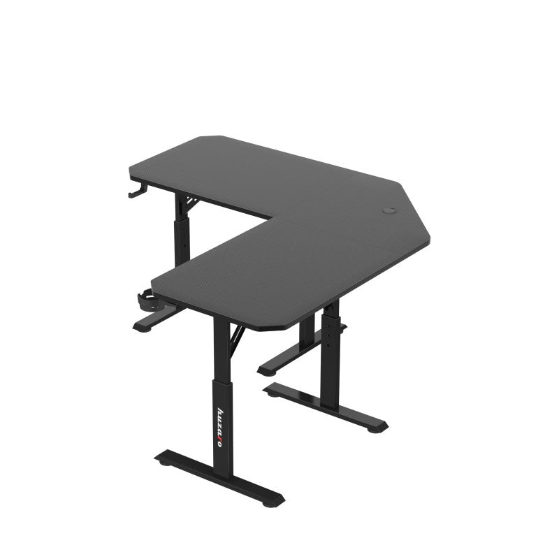 Huzaro Hero 7.3 Black 140 cm adjustable corner gaming desk - image 6