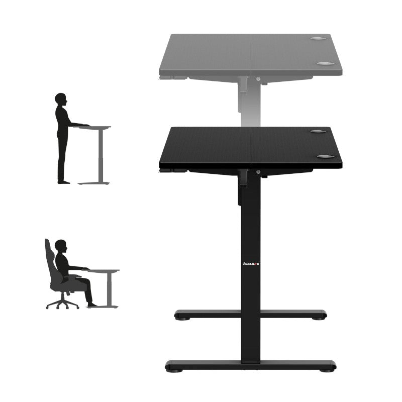 Huzaro Hero 7.9 Black 100 cm electric gaming desk - image 4