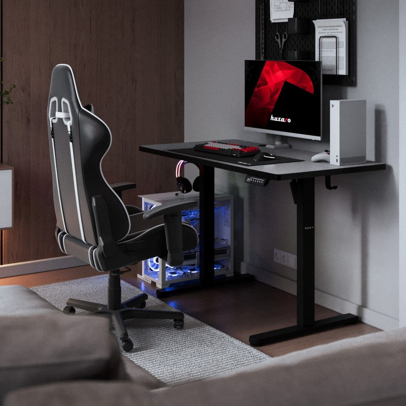 Huzaro Hero 8.1 Black electric gaming desk - image 4