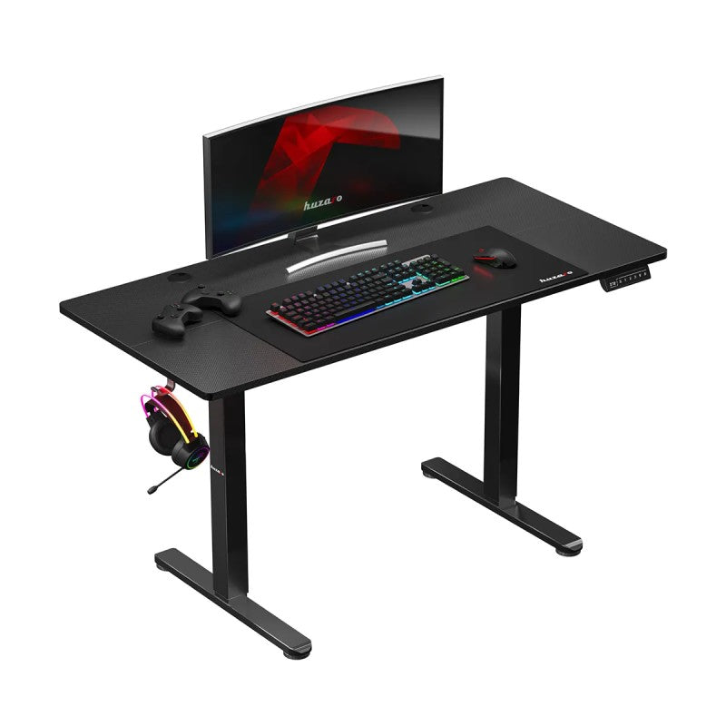 Huzaro Hero 8.2 Black 120 cm electric gaming desk - image 1