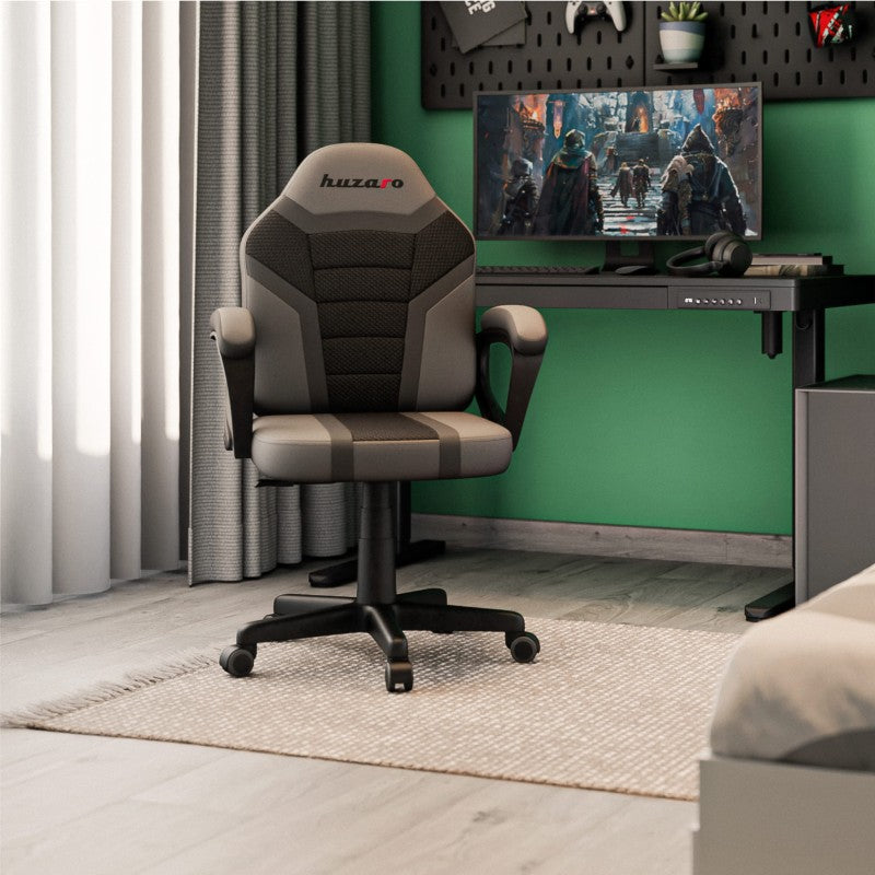 Huzaro Ranger 1.0 Grey Mesh gaming chair for kids - image 3